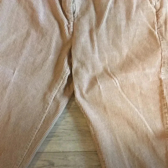 Woolrich Corduroy Khaki Beige Pants Size 10 Womens Cotton No Back Pockets - Picture 8 of 8